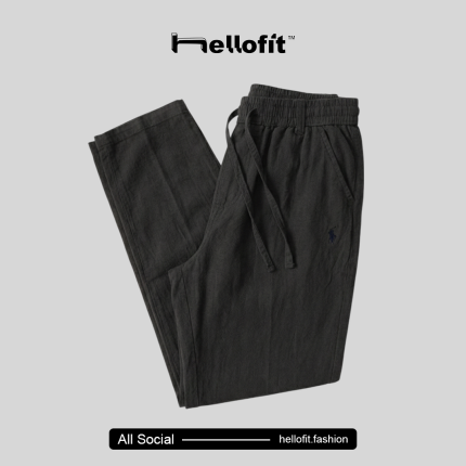 Ralph Lauren Linen trouser | Black