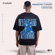 Horse King Premium 100% Cotton Drop Shoulder Tee - Image 2